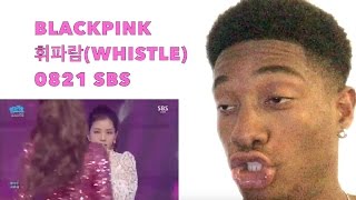 BLACKPINK - 휘파람WHISTLE 0821 SBS Inkigayo ALAZON EPI 92 REACTION