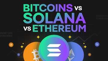Understanding Bitcoin, Ethereum, and Solana: Key Differences