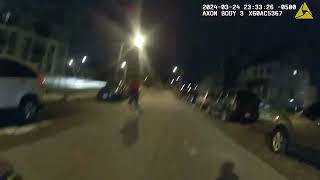 Bodycam video of the foot chase, shootout between Marquis Little and Milwaukee Police