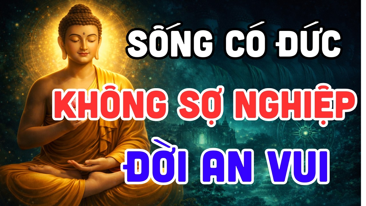 Phật Dạy: Chỉ Cần Sống Có Đức, Nghiệp Nặng Đến Đâu Cũng Qua | Tu Phật Tại Gia