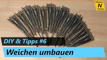 Minitrix Weichen betriebssicher umbauen - DIY & Tipps Spur-N #6