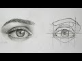 Cara Mudah Menggambar Mata Untuk Pemula - How to Draw an Eye