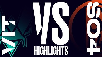 VIT vs. S04 - LEC Week 1 Day 1 Match Highlights (Spring 2019)
