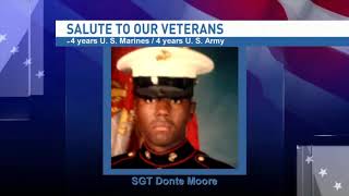 Salute to our veterans: Sergeant Donte Moore - NBC 15 WPMI