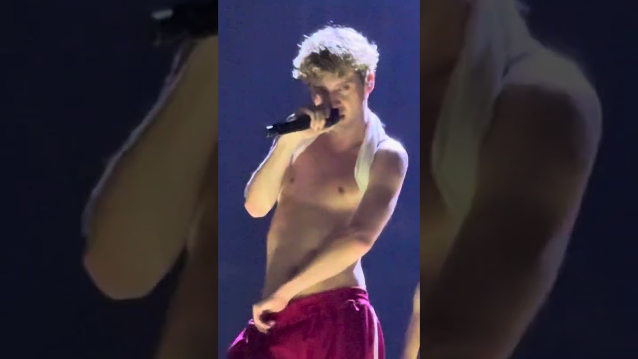 Troye Sivan at Madison Square Garden with Rager teenager! on September 23, 2024.