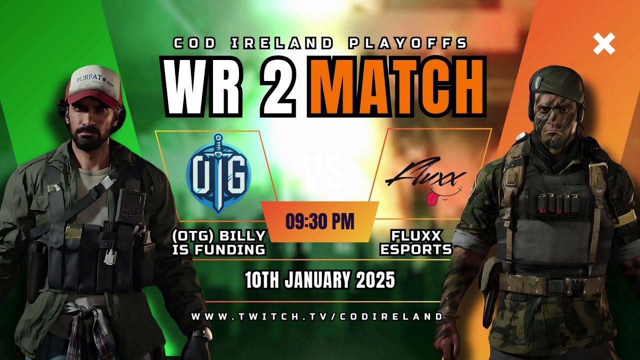COD Ireland League Playoffs! Winners Round 2 Fluxx Esports VS OTG Billy ...