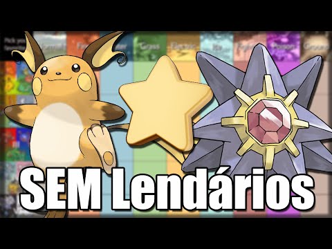 MEUS POKÉMON FAVORITOS DE TODAS AS GERAÇÕES SEM LENDÁRIOS!