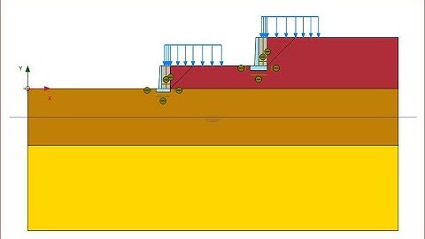 Tutorial 13. Simulation of Tiered Cantilever Retaining Walls Using PLAXIS 2D