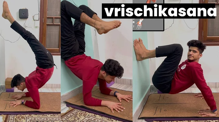 💥vrischikasana ~step by step ~ learn arm strength techniques