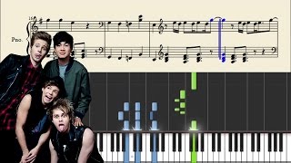 5 Seconds Of Summer - Girls Talk Boys - Piano Tutorial + Sheets