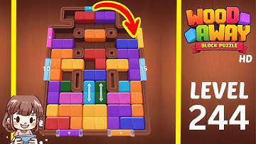 Wood Away Level 244 Solution Walkthrough