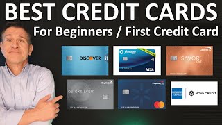BEST Credit Cards for BEGINNERS  Best Beginner / First Credit Card 2024
