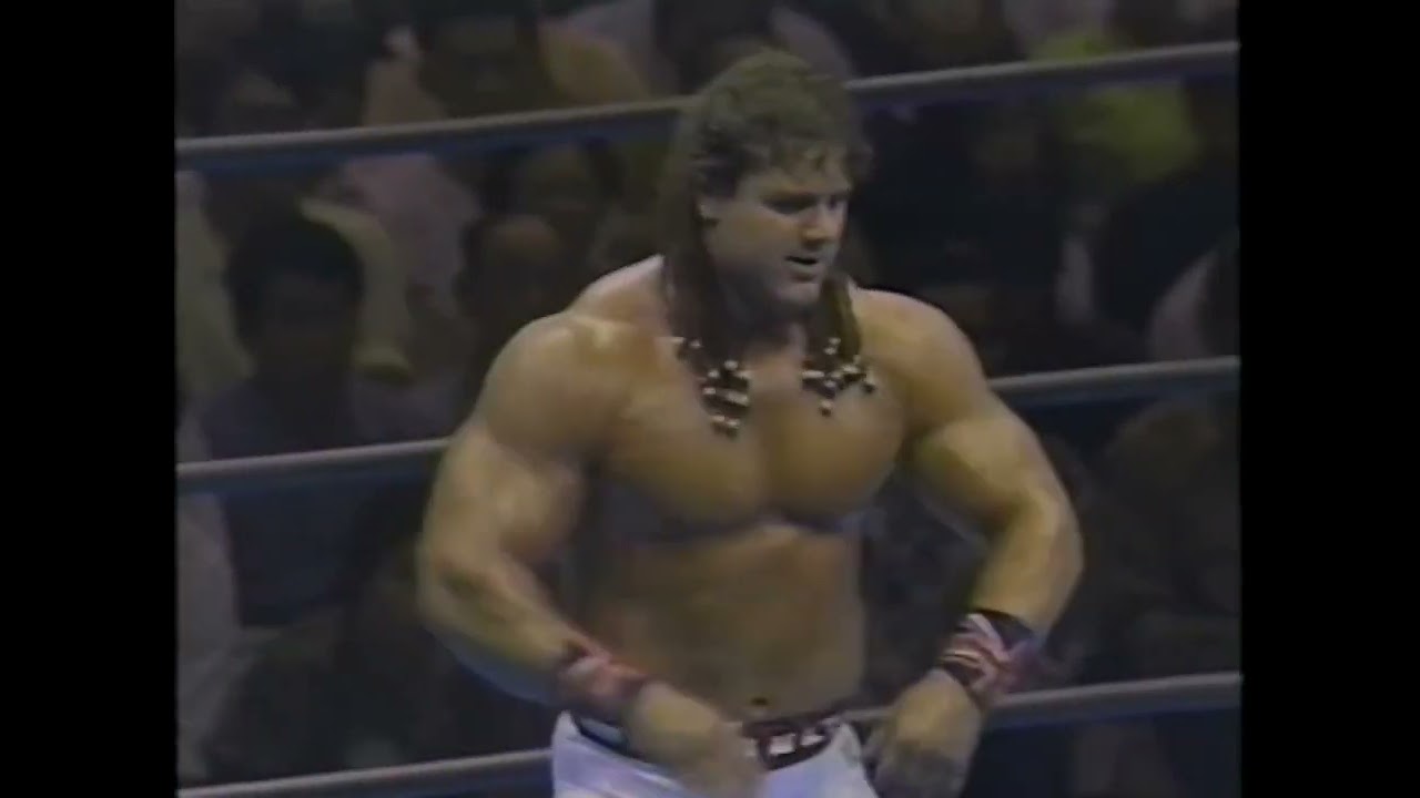 SWS 9/16/91: Demolition (Crush & Smash) vs George Takano & Shunji