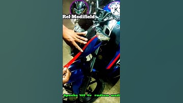 Apache RTR 160 4v Radium modified Short video