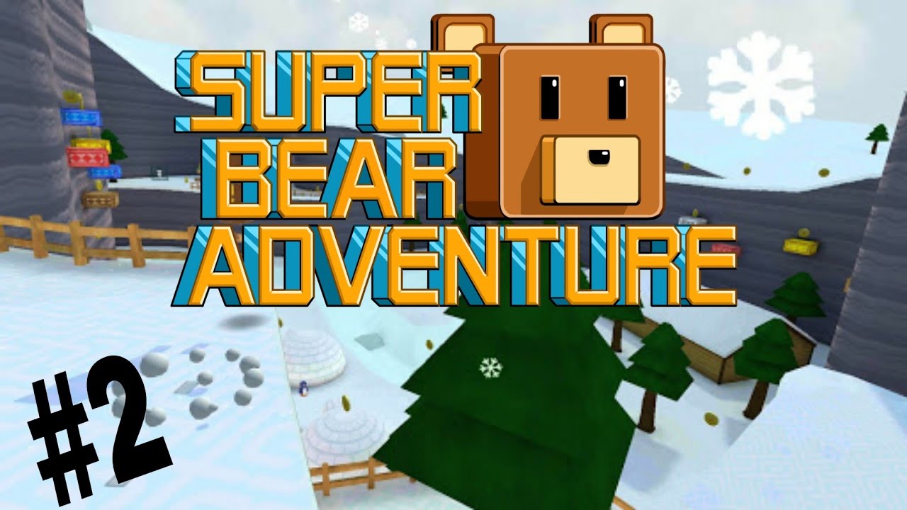 Super bear adventure чит мод меню
