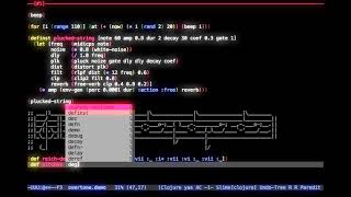 Quick Intro to Live Programming with Overtone