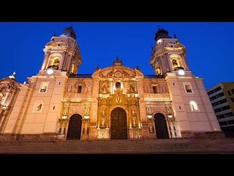 Video: Cathedral of Lima description and photos - Peru: Lima