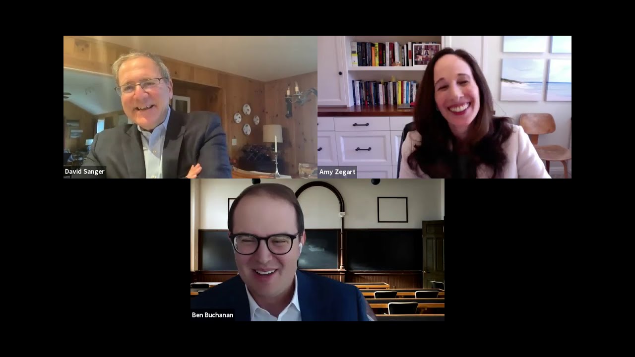 “The Perfect Weapon” Screening and Discussion with David Sanger and Amy Zegart