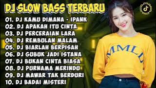 DJ SLOW BASS TERBARU 2024 | DJ VIRAL TIKTOK FULL BASS 🎵 DJ DINGINNYA MALAM INI 🎵 FULL ALBUM