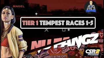 CSR2 - Tier 1 Tempest races 1-5