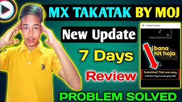 Mx Takatak By Moj 7 Days Review Problem solved | Mx Takatak MFC From Show Nahi Ho Raha Hai