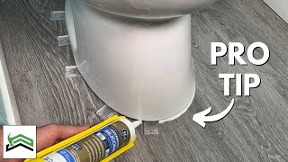 How To Fix A Wobbly Toilet | Permanent Solution