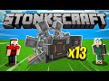 FIZ 13 MINERADORAS SUPER APELONAS! - StonksCraft #13