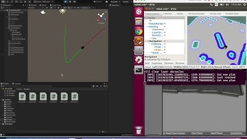 Sending 2D Navigational Goals fron RVIZ to Unity