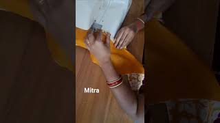 lining attached to main cloth using glue #fashion #stitching #treanding #shorts #youtube #tailoring