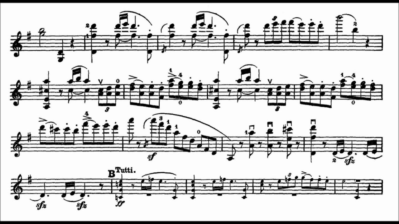 Bruch　Violin Concerto no.1 in g Minor Ноты. Макс Брух симфонии.