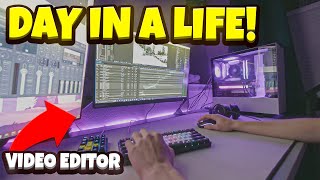 The Day In A Life Of A High School Video Editor!