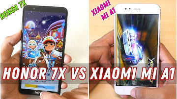 Mi A1 vs Honor 7X SPEEDTEST COMPARISON!