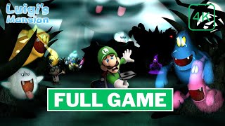 Luigi's Mansion 4K FULL GAME (GAMECUBE)  Gameplay Walkthrough No Commentary