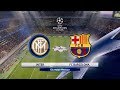 Inter Milan vs Barcelona (2nd Leg) 6 November 2018 | Champions League Gameplay