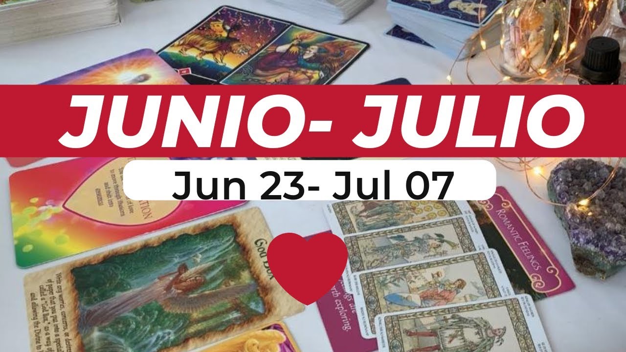 Aries ♈🔮✨Transformacion y Romanticismo💕✨Junio 23- Julio 07 cartas para amigas
