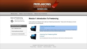 How To Setup Your Membership Pages   Optimize Press 3