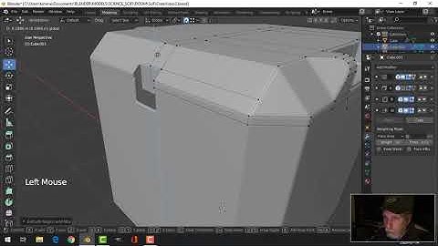 BLENDER 2.8: Modeling a SciFi Crate (Part 3)