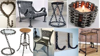 Chain Furniture and Decor Ideas /Simple welding projects using chain / simple chain welding projects