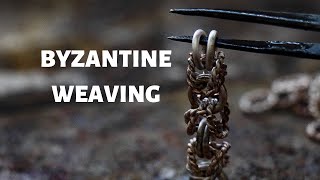 HOW TO MAKE A BYZANTINE WEAVING | TUTORIAL