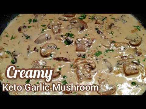 Creamy Keto Mushroom  Keto Sauce for EVERYTHING  Keto Mushroom Alfredo Mushroom Sauce Recipe