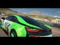 BMW i8 Unleashes Hybrid Speed on Línea Costera Sprint in Forza Horizon 5