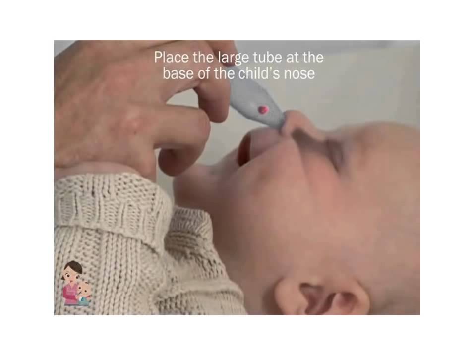 How to safely use a NoseFrida Snotsucker 
