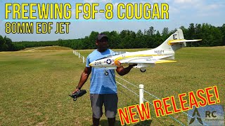 MindBlowing First Flight of the Freewing F9F8 Cougar EDF Jet #rcairplane #rc #edf