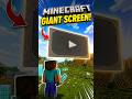 🏆 Minecraft Silver Play Button Build! 😱 #shorts