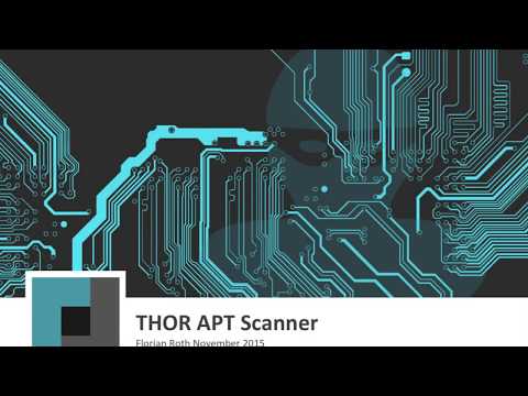 THOR APT Scanner Overview