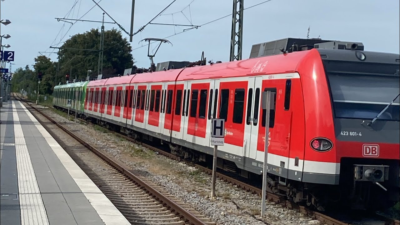 Mitfahrt S6 (ET 423) von Grafing Bahnhof bis Ebersberg ￼