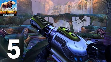 Dino Hunter: Deadly Shores-Gameplay Walkthrough Part 5 (Android,iOS)