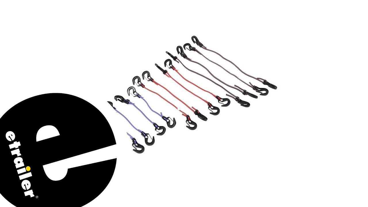 etrailer | Erickson Bungee Cords w/ Plastic Safety Hooks Feature Review