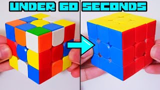 How To Solve A Rubik's Cube Under 60 Seconds