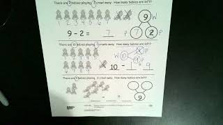 Eureka Math - Module 4 - Lesson 34 Problem Set - Kindergarten